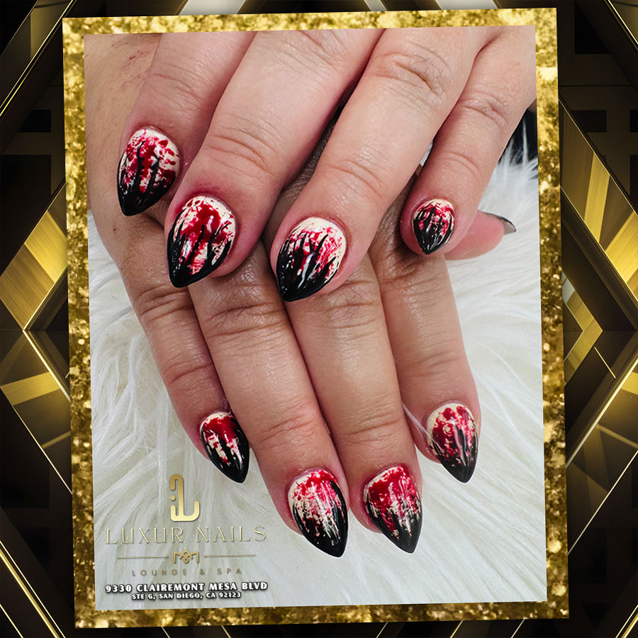 Fall Nails at Luxur Nails Lounge and Spa